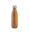 Thermos in acciaio inossidabile capacità 500 ml con doppia parete isolante. Effetto legno
