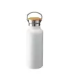 Thermos in acciaio inossidabile  con doppia parete isolante con tappo in bambú