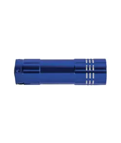 Torcia tascabile a LED COB (Chip On Board) in allumino con cordino (batterie NON incluse)