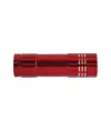 Torcia tascabile a LED COB (Chip On Board) in allumino con cordino (batterie NON incluse)