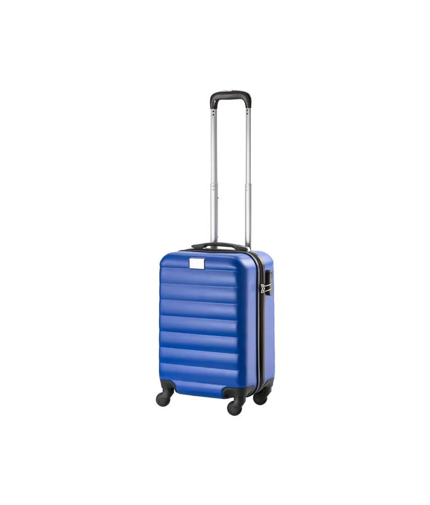 Trolley rigido da 20 pollici in ABS con lucchetto di sicurezza e 4 ruote girevoli