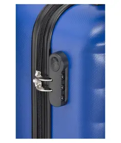 Trolley rigido  da 20 pollici in ABS con lucchetto di sicurezza e 4 ruote girevoli