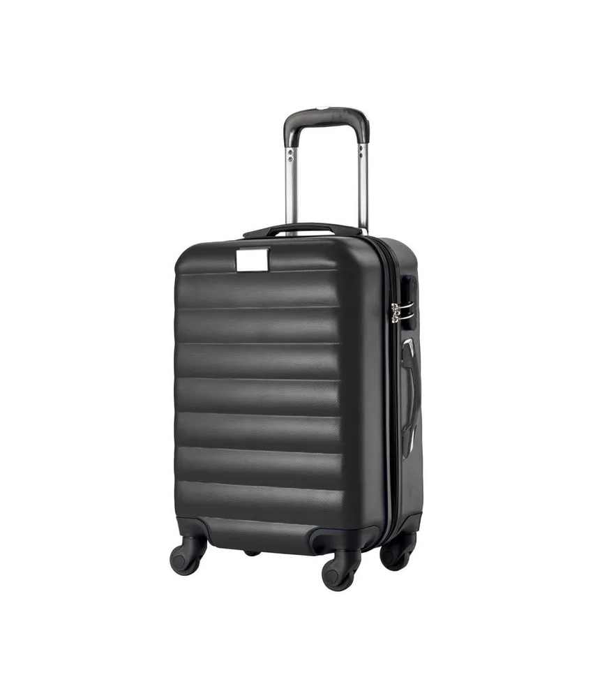 Trolley rigido da 20 pollici in ABS con lucchetto di sicurezza