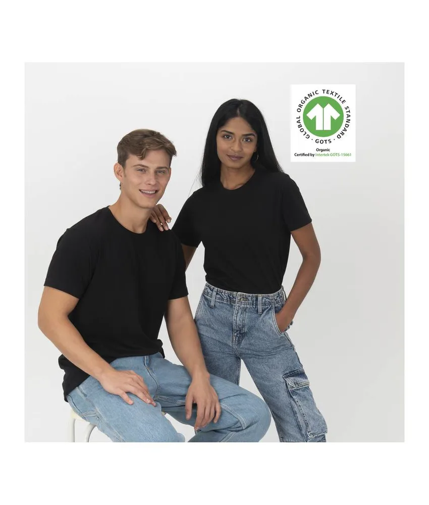 10 pezzi T-shirt 100% cotone organico Utopic