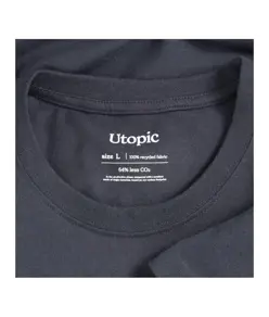 T-shirt 100% tessuto rigenerato Utopic
