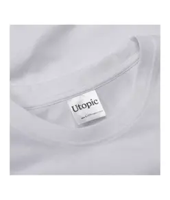T-shirt tubolare 100% cotone biologico Utopic