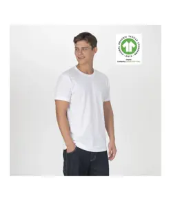 T-shirt tubolare 100% cotone biologico Utopic