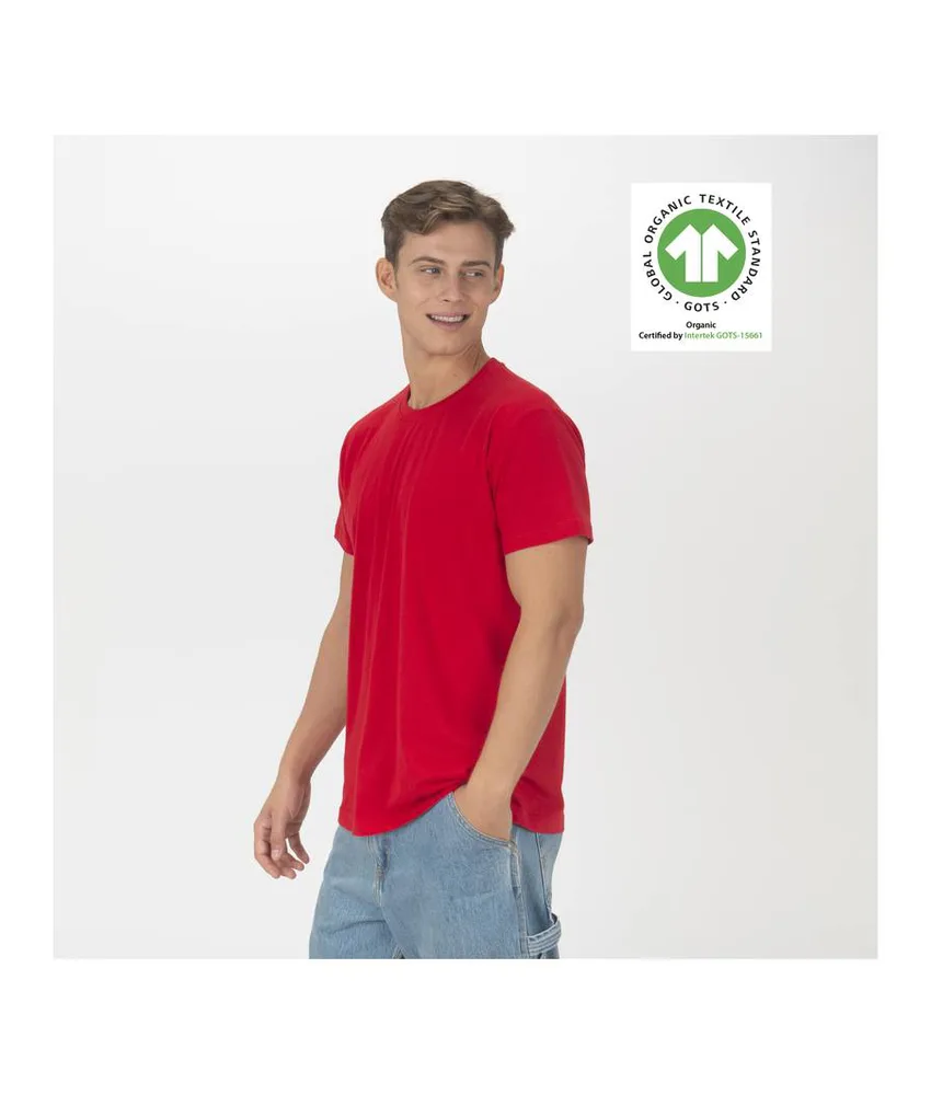10 pezzi T-shirt tubolare 100% cotone biologico Utopic
