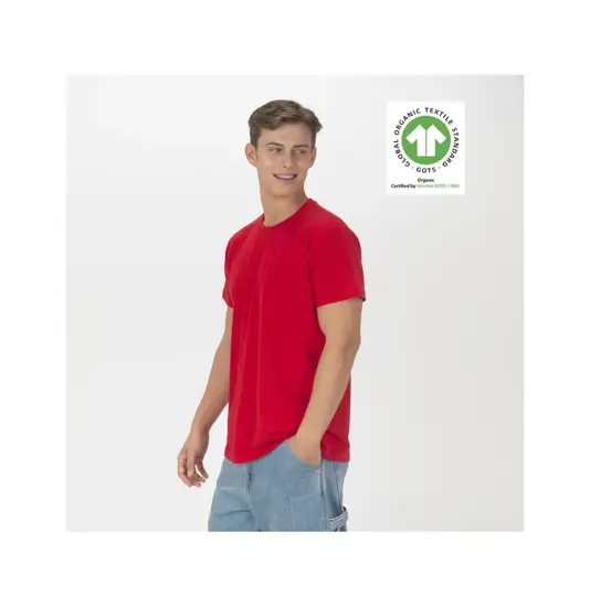 T-shirt tubolare 100% cotone biologico Utopic