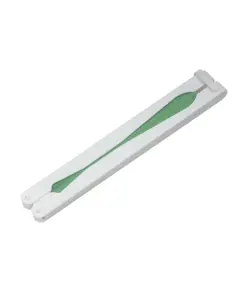 Ventaglio in carta colorata con manico in plastica bianca, lunghezza cm 26