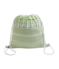 Zainetto fouta in cotone 180 g/m2 con chiusura a strappo Handle