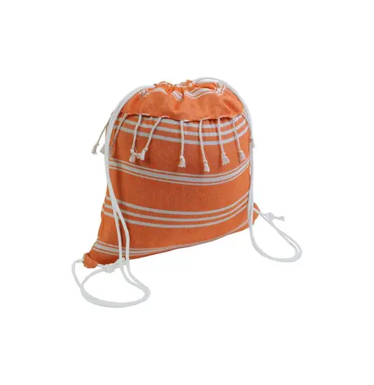 Zainetto fouta in cotone 180 g/m2 con chiusura a strappo Handle