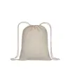 Zainetto in cotone 135 g/m2 con chiusura a strozzo,  base in sughero Handle