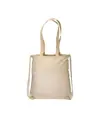 Zainetto in cotone 135 g/m2, con chiusura a strozzo e manici Handle