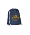 Zainetto in cotone 135 g/m2 con chiusura a strozzo Handle