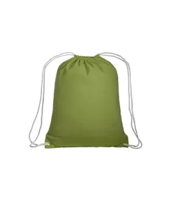 Zainetto in cotone 135 g/m2 con chiusura a strozzo Handle