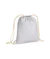 Zainetto in cotone 180 g/m2, con chiusura a strozzo Handle
