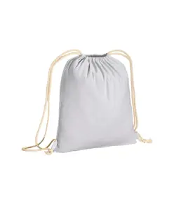Zainetto in cotone 180 g/m2, con chiusura a strozzo Handle
