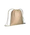 Zainetto in cotone 95gm2 con chiusura a strozzoZainetto in cotone con angoli rinforzati Handle