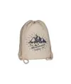 Zainetto in Cotone, colore Naturale Handle