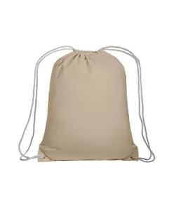 Zainetto in Cotone, colore Naturale Handle