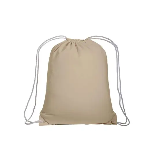 Zainetto in Cotone, colore Naturale Handle