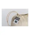Zainetto in cotone FAIRTRADE ® 140 g/m2 con chiusura a strozzo Handle
