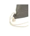 Zainetto in cotone riciclato effetto melange con chiusura a strozzo CORDINI AD ASOLA Handle