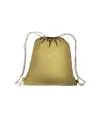 Zainetto in cotone riciclato effetto melange con chiusura a strozzo CORDINI AD ASOLA Handle