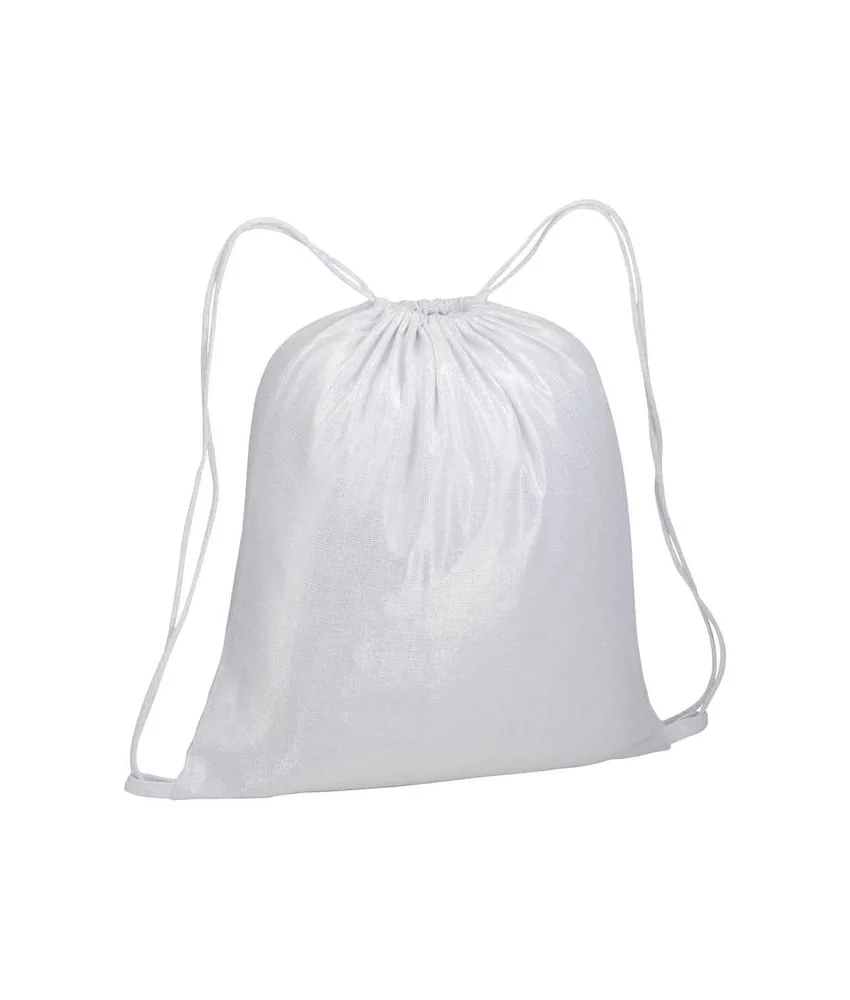 50 pezzi Zainetto in policotone brillante 150 g/m2 Handle