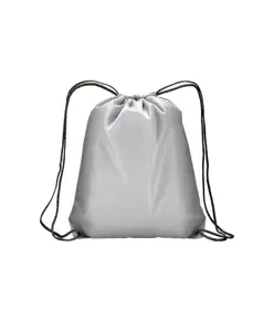 Zainetto in poliestere 210T color argento Handle