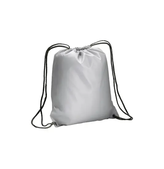 Zainetto in poliestere 210T color argento Handle