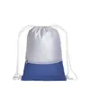 Zainetto in poliestere 210T con tasca zip colorata e chiusura a strozzo Handle