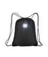 Zainetto in poliestere 300T con luce LED COB, angoli rinforzati. Handle