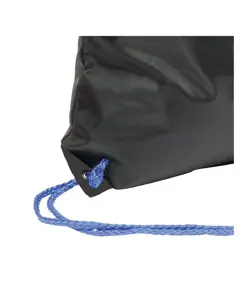 Zainetto nero in Polyester 210 T, manici colorati e angoli rinforzati neri Handle