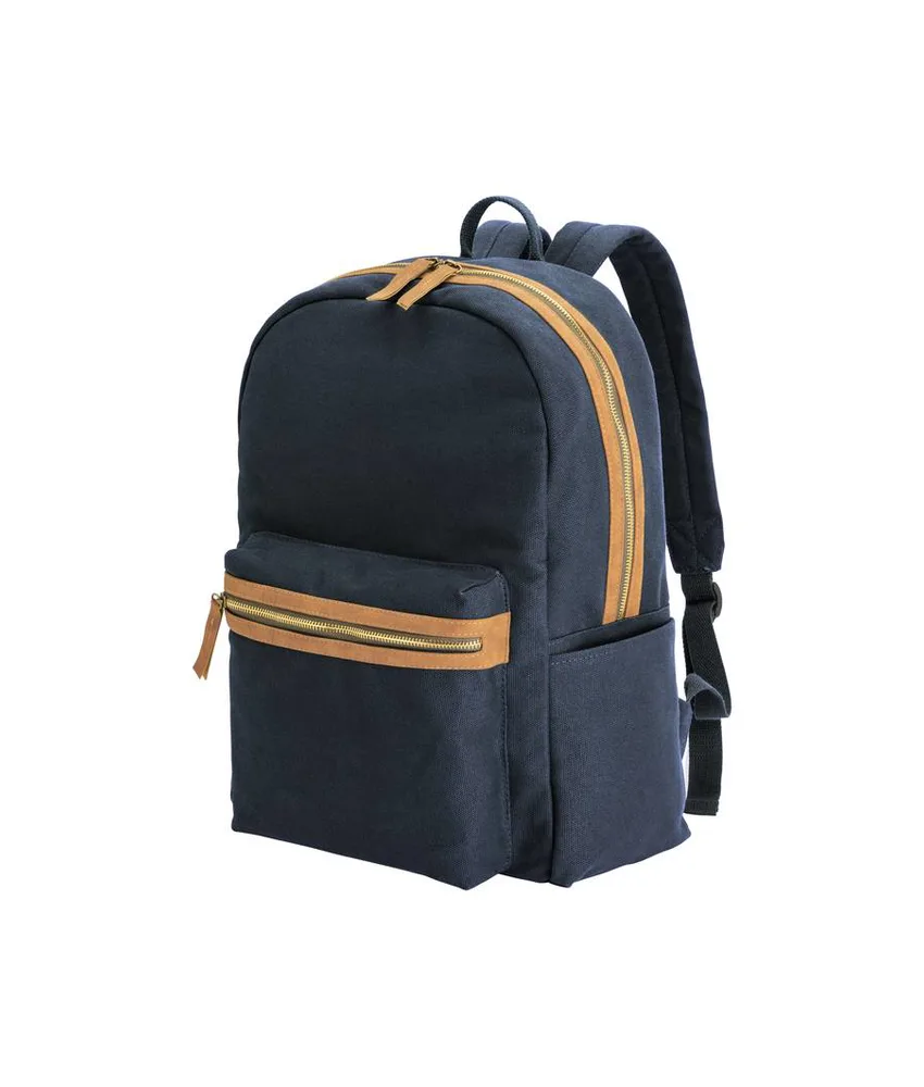 Zaino in canvas riciclato con compartimento imbottittito per notebook Demi - Design Milano