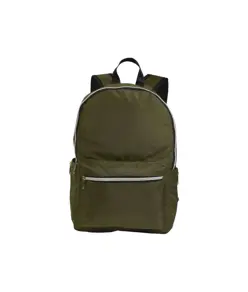 Zaino in nylon 420D con 4 tasche di cui 2 laterali a zip retinate