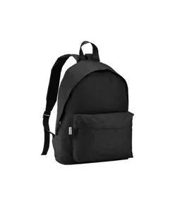 Zaino in PET riciclato  melange, 2 tasche e spallacci regolabili