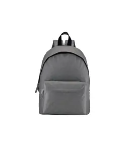 Zaino in PET riciclato  melange, 2 tasche e spallacci regolabili