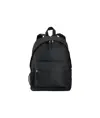 Zaino in poliestere 600D con 3 tasche, di cui una laterale retinata
