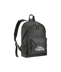 Zaino in poliestere 600D con 3 tasche, di cui una laterale retinata
