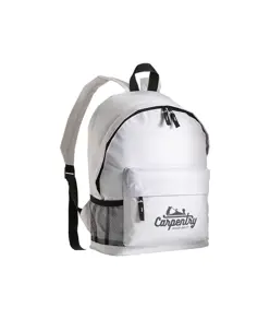 Zaino in poliestere 600D con 3 tasche, di cui una laterale retinata