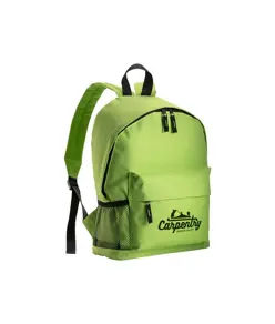 Zaino in poliestere 600D con 3 tasche, di cui una laterale retinata