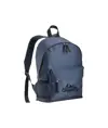 Zaino in poliestere 600D con 3 tasche, di cui una laterale retinata