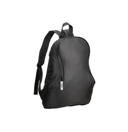 Zaino in poliestere riciclato R-PET con spallacci imbottiti regolabili