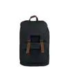 Zaino in poliestere two tone effetto melange con 2 tasche