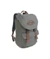 Zaino in poliestere two tone effetto melange con 2 tasche