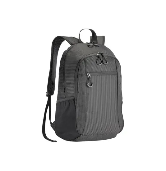 Zaino porta computer in dobby nylon con tre tasche