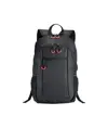 Zaino porta computer in dobby nylon con tre tasche