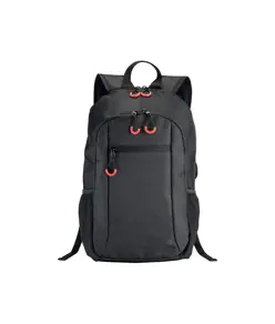 Zaino porta computer in dobby nylon con tre tasche